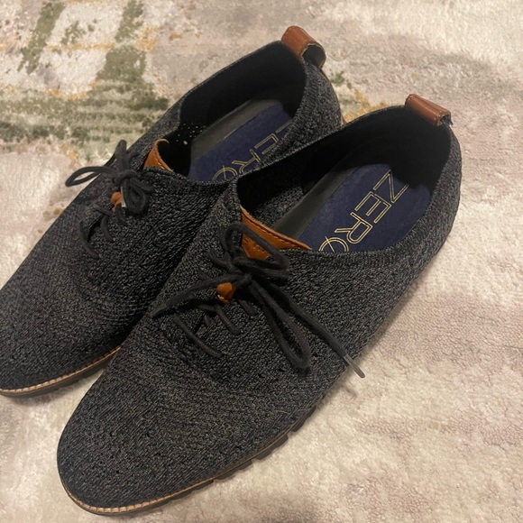 Cole HAAN Zero Grand Black and Brown Casual Shoes - Picture 1 of 3